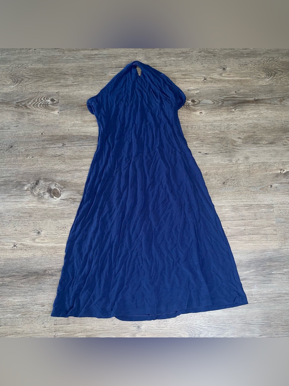 Lauren Ralph Lauren Halter Dress M Designer Quiet Luxury Euro Summer Minimal